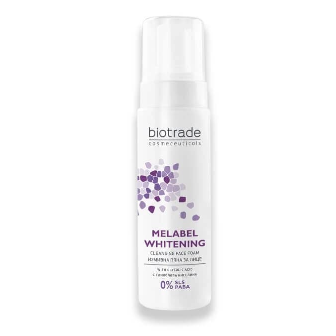 Schiuma detergente depigmentante Melabel, 150 ml, Biotrade