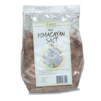 Sale nero dell'Himalaya ecologico, 250 g, Dragon Superfoods