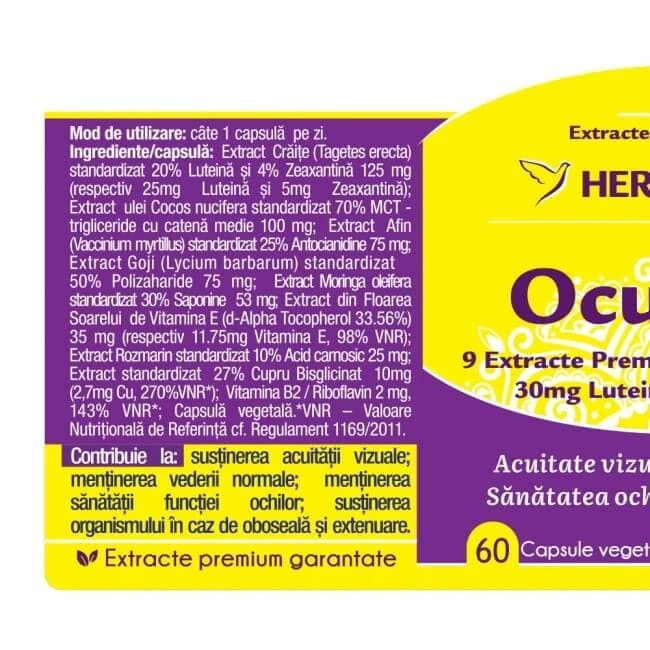 Herbagetica Ocufort Ocu Fort x 60cps view 2