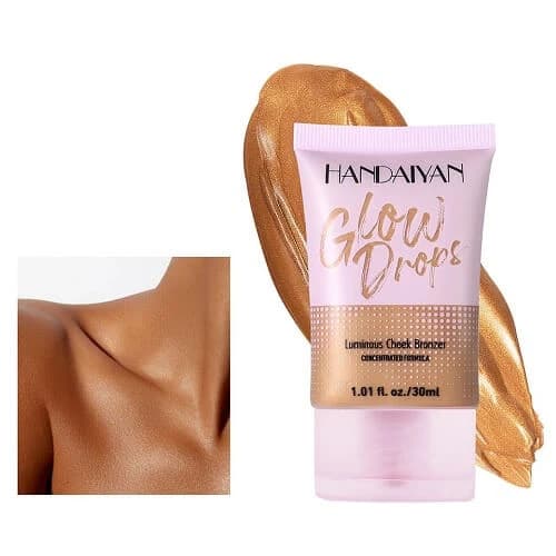Illuminatore per bronzer, Handaiyan, Gocce di bagliore, 02, 30 ml