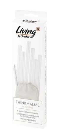 CleanPac, Set di flaconi, 6 pezzi + spazzola