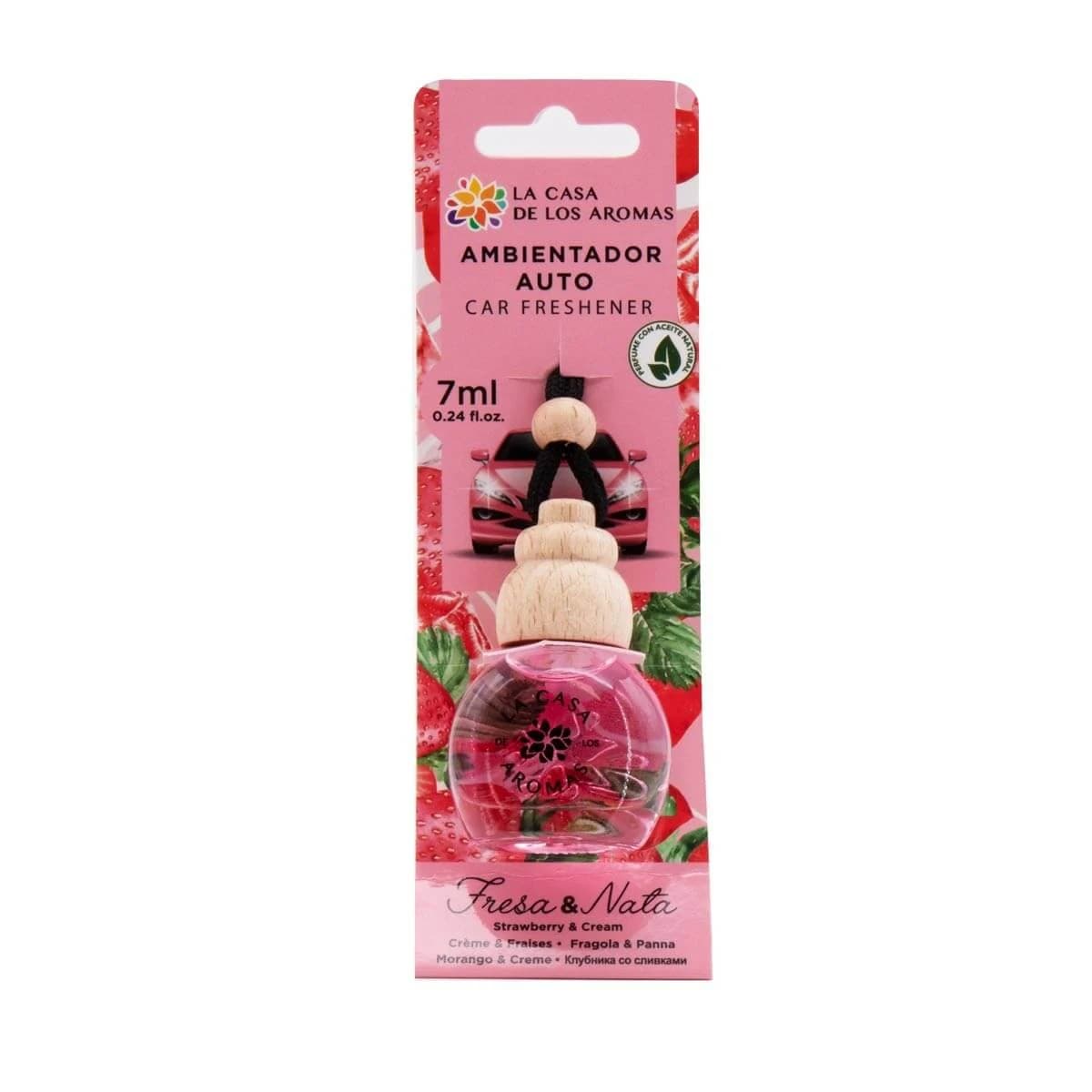 Deodorante per auto alla fragola La Casa degli Aromi, 7ml