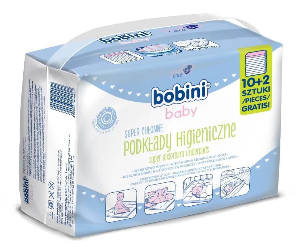 Assorbenti Bobini Baby 0+ super chonic, 10 pezzi