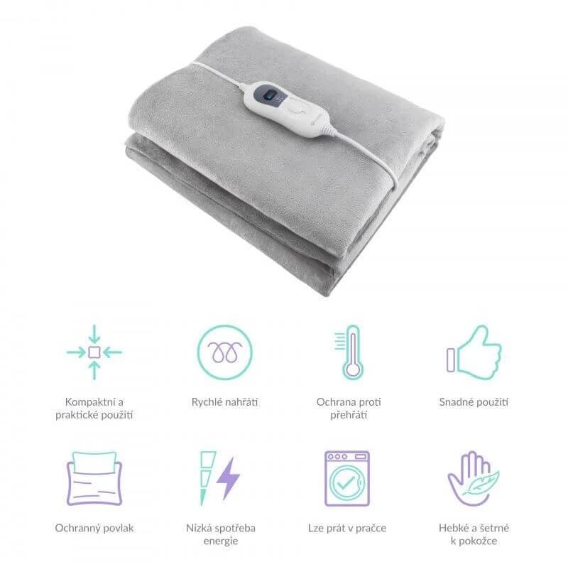 TrueLife HeatBlanket 1508 Coperta riscaldata view 2