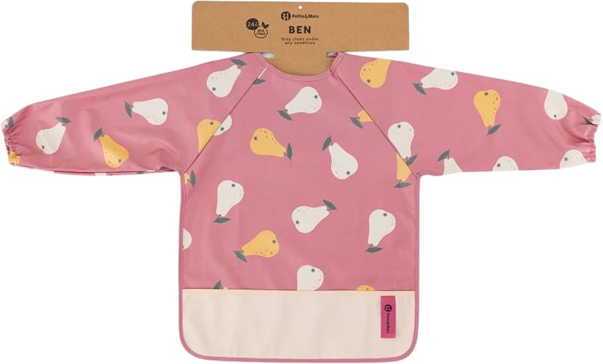 Babydoll a maniche lunghe Petite&Mars - Ben Pink Pears