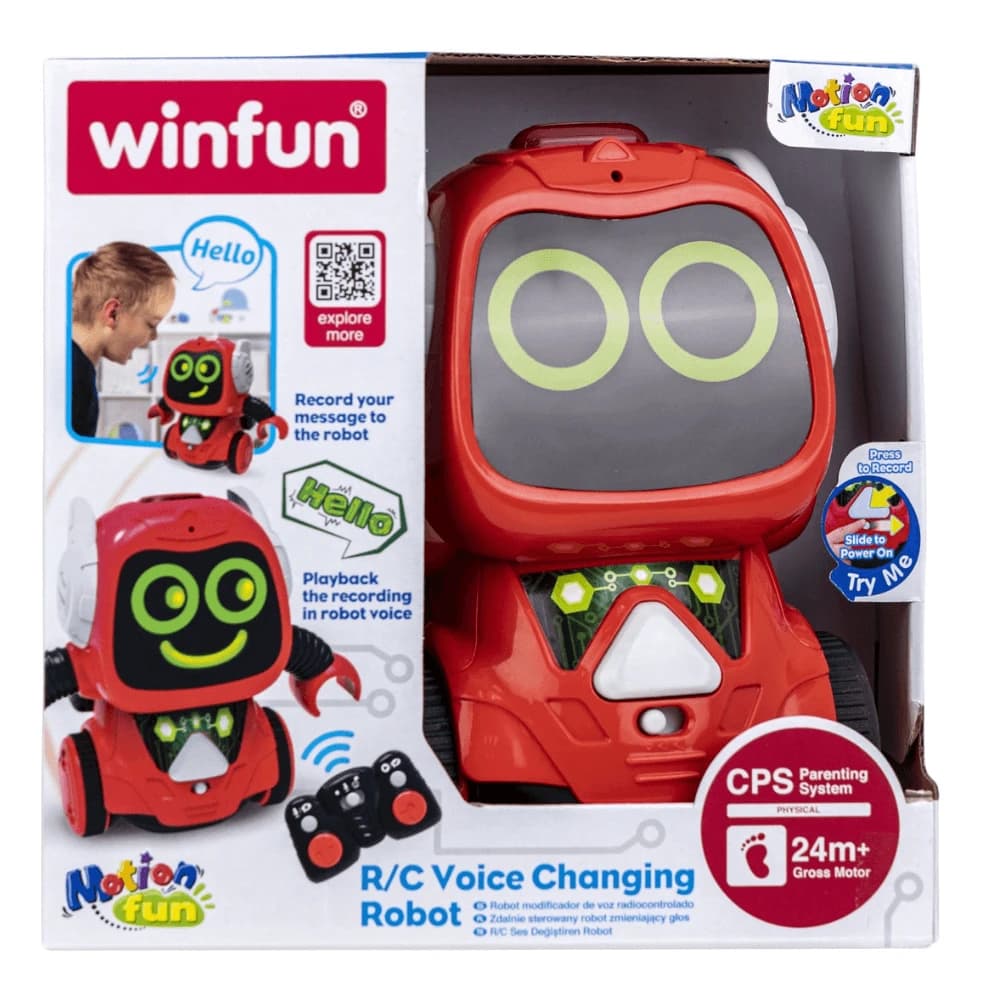 Robot interattivo, 2 anni+, Winfun