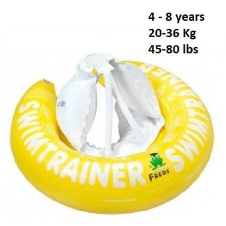 Colac - Swimtrainer classic, giallo, 4-8 anni, 10330, Freds Swim Academy