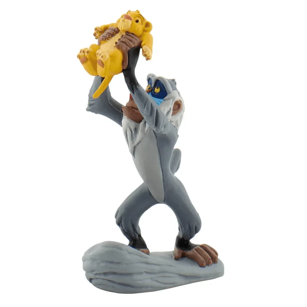 Statuetta di Rafiki e Simba il pollo, Bullyland
