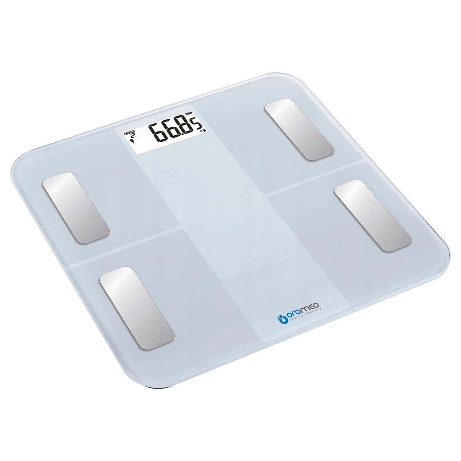 Oromed Oro Scale Bluetooth, bilancia analitica elettronica, bianco