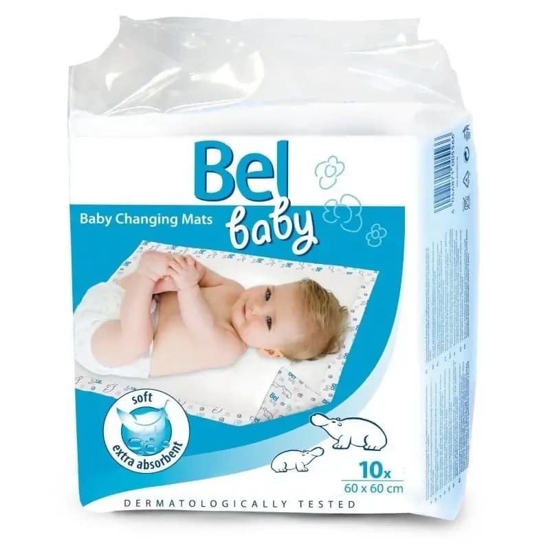 Pannolini Bel Baby, 60x60 cm, 10 pezzi, Hartmann