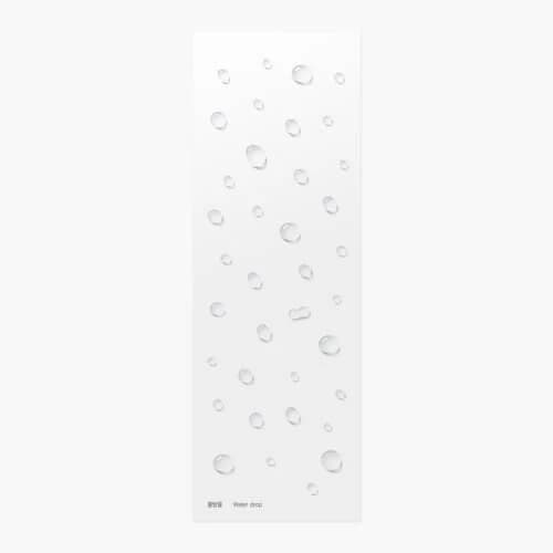 Adesivi decorativi con gocce d'acqua