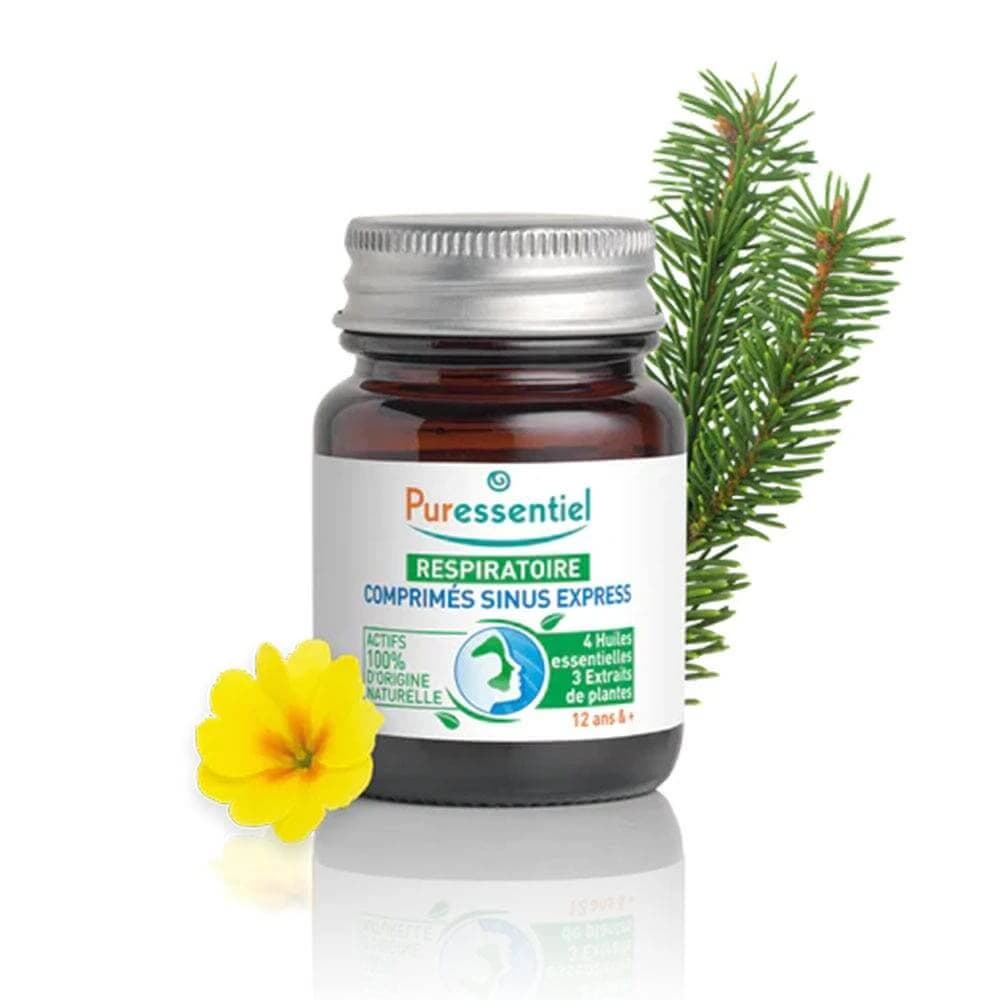 Puressentiel Respirazione Sinus Express Da 12 anni 15 compresse