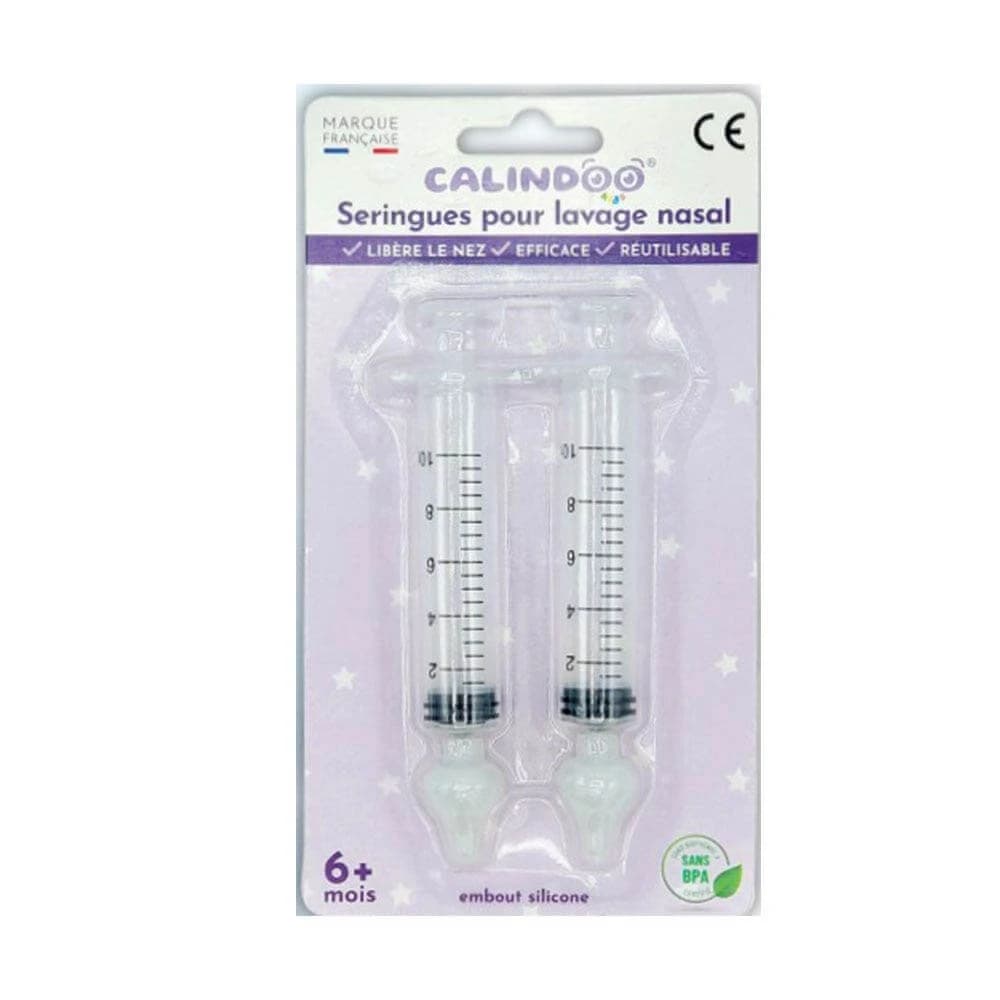 Calindoo Siringhe per la pulizia nasale x2
