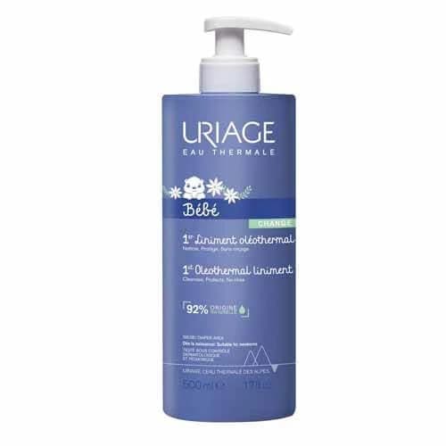Uriage Bébé Linimento Oleotermale Zona Pannolino - Uriage Bebe 500ml