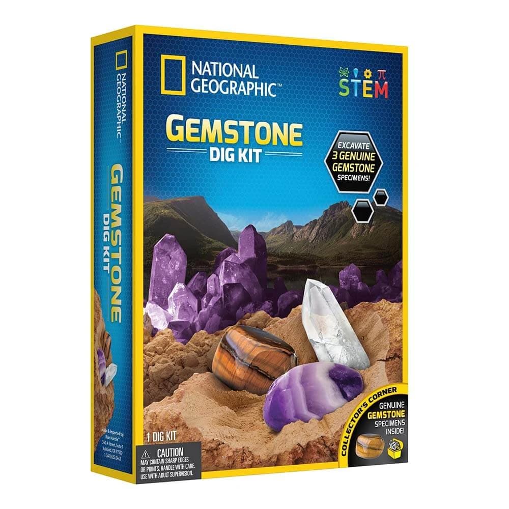 Troviamo le pietre preziose Kit creativo STEM, 8 anni+, National Geographic