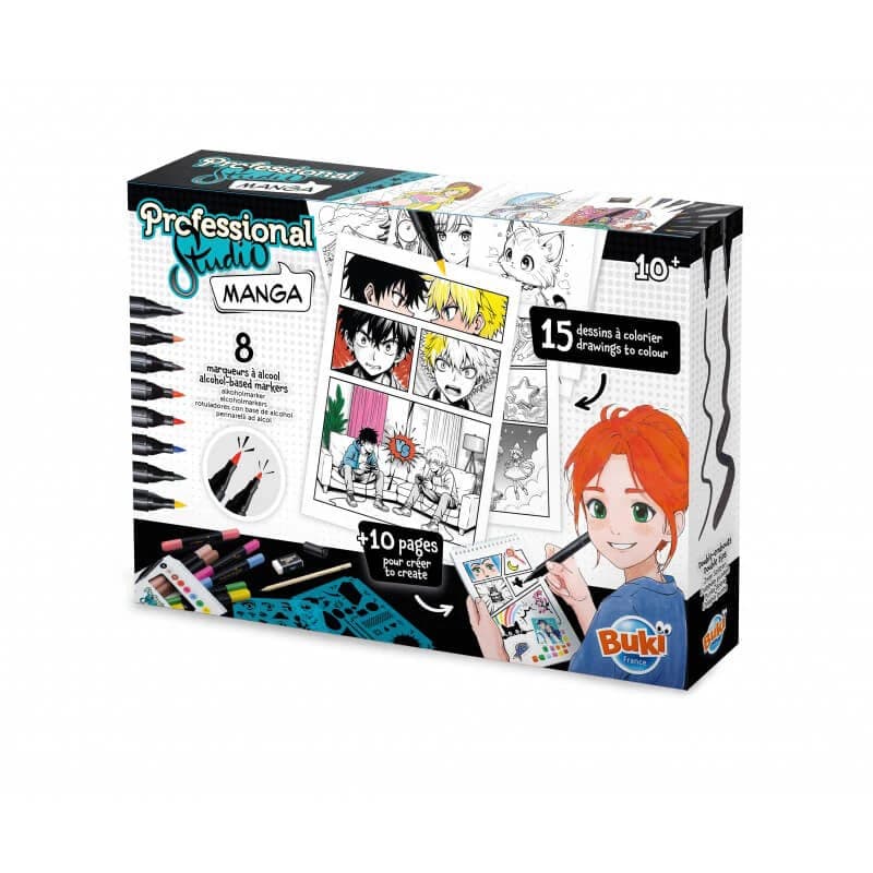 Studio professionale di colorazione manga, +10 anni, Buki