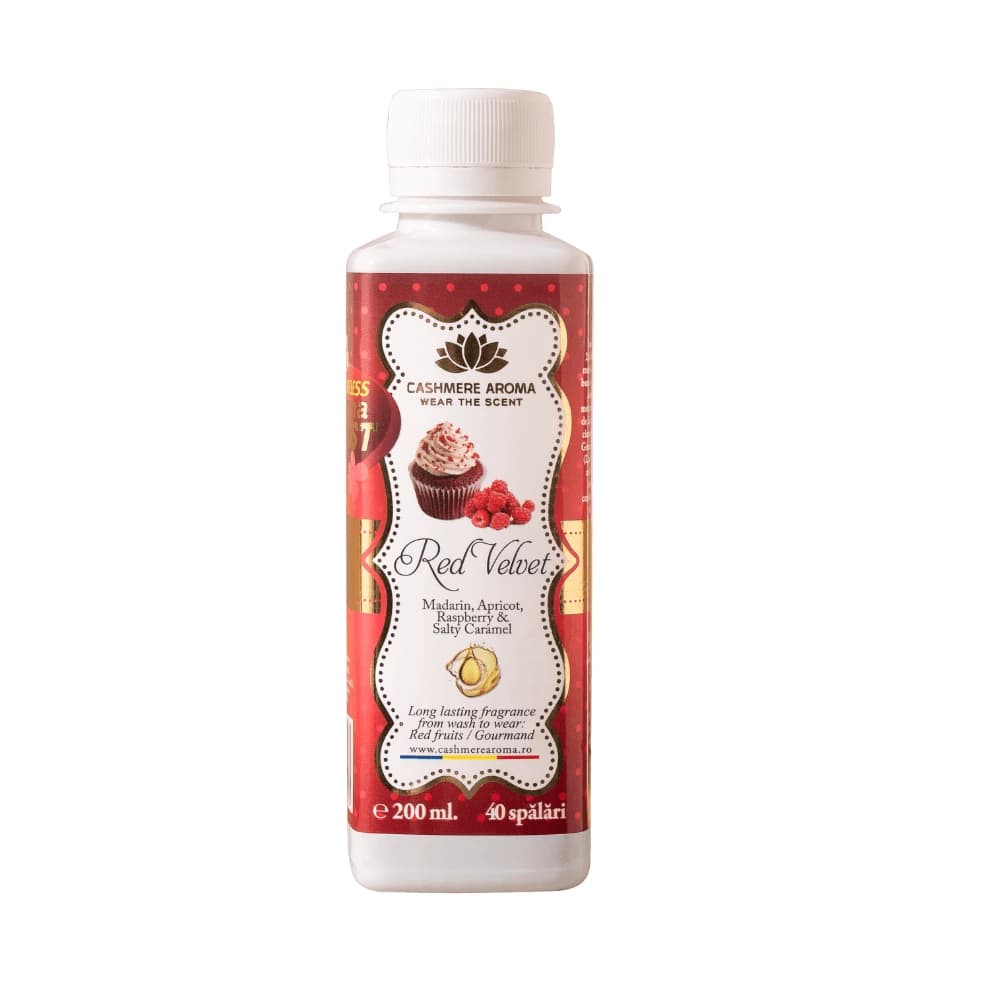 Red Velvet Profumo per bucato, 200 ml, Aroma Cashmere
