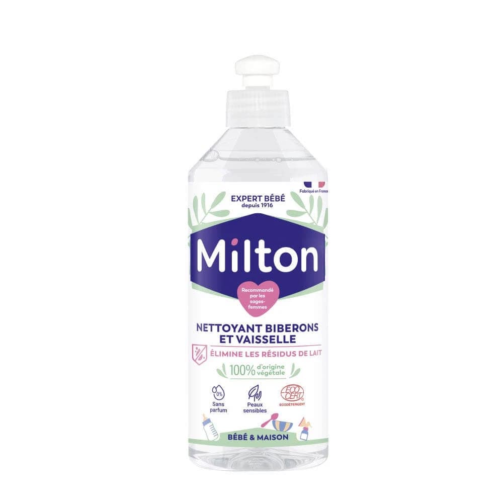 Milton Liquido di lavaggio Sensitive per biberon e tettarelle 500ml