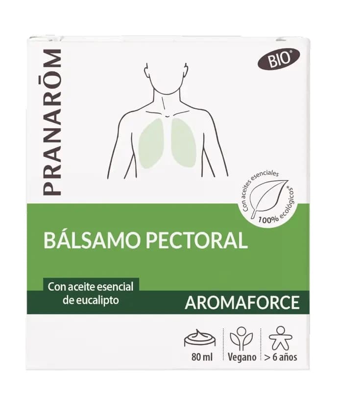 Pranarom Aromaforce Balsamo respiratorio, 80ml