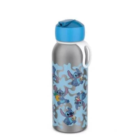 Borraccia thermos in acciaio inox con apertura a ribalta, Stitch, 350 ml, Mepal