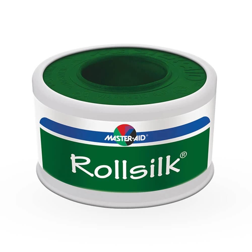 Nastro adesivo Rolsilk, 5m x 2,50cm, Master Aid