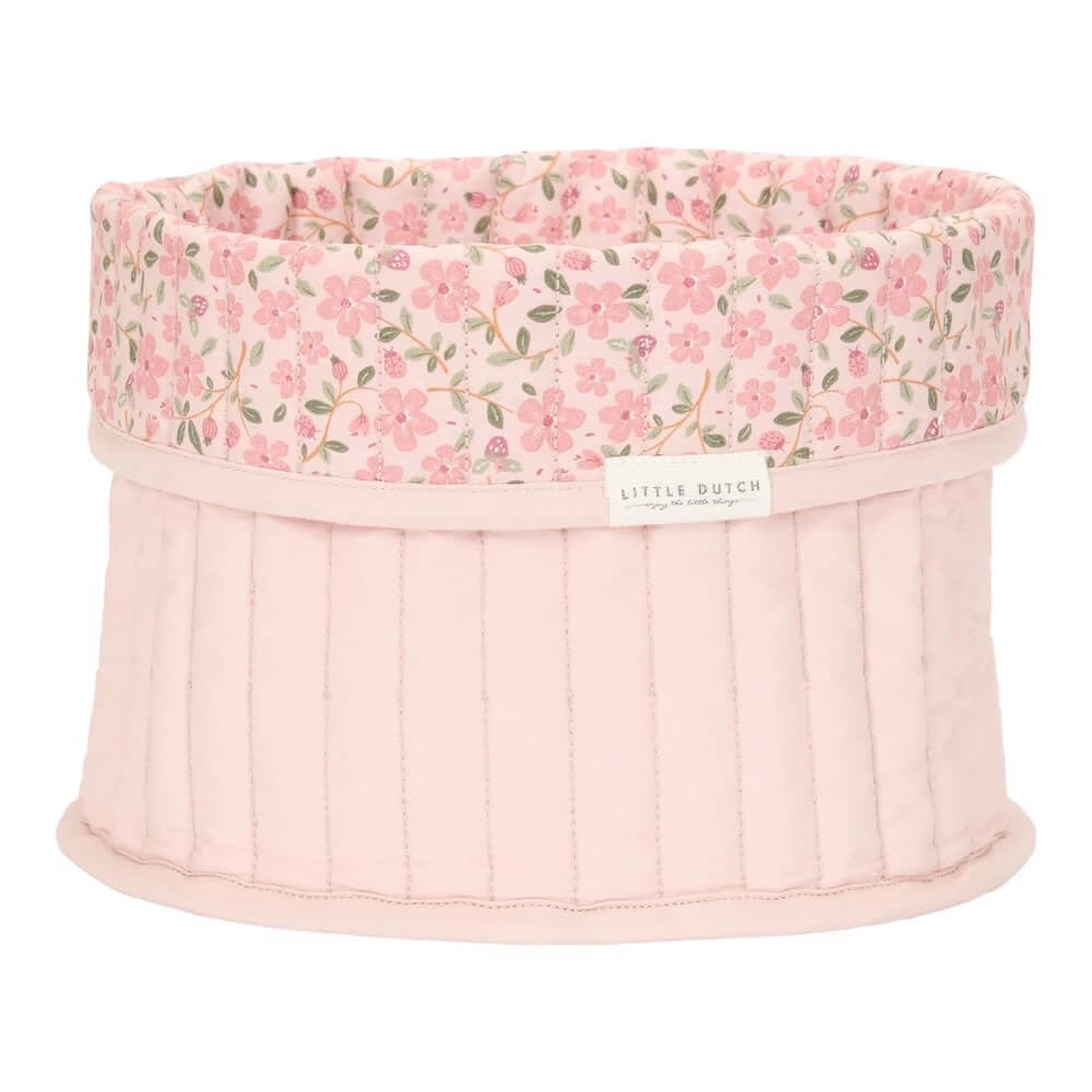 Cestino trapuntato, 20 cm, Fairy Floral, Little Dutch
