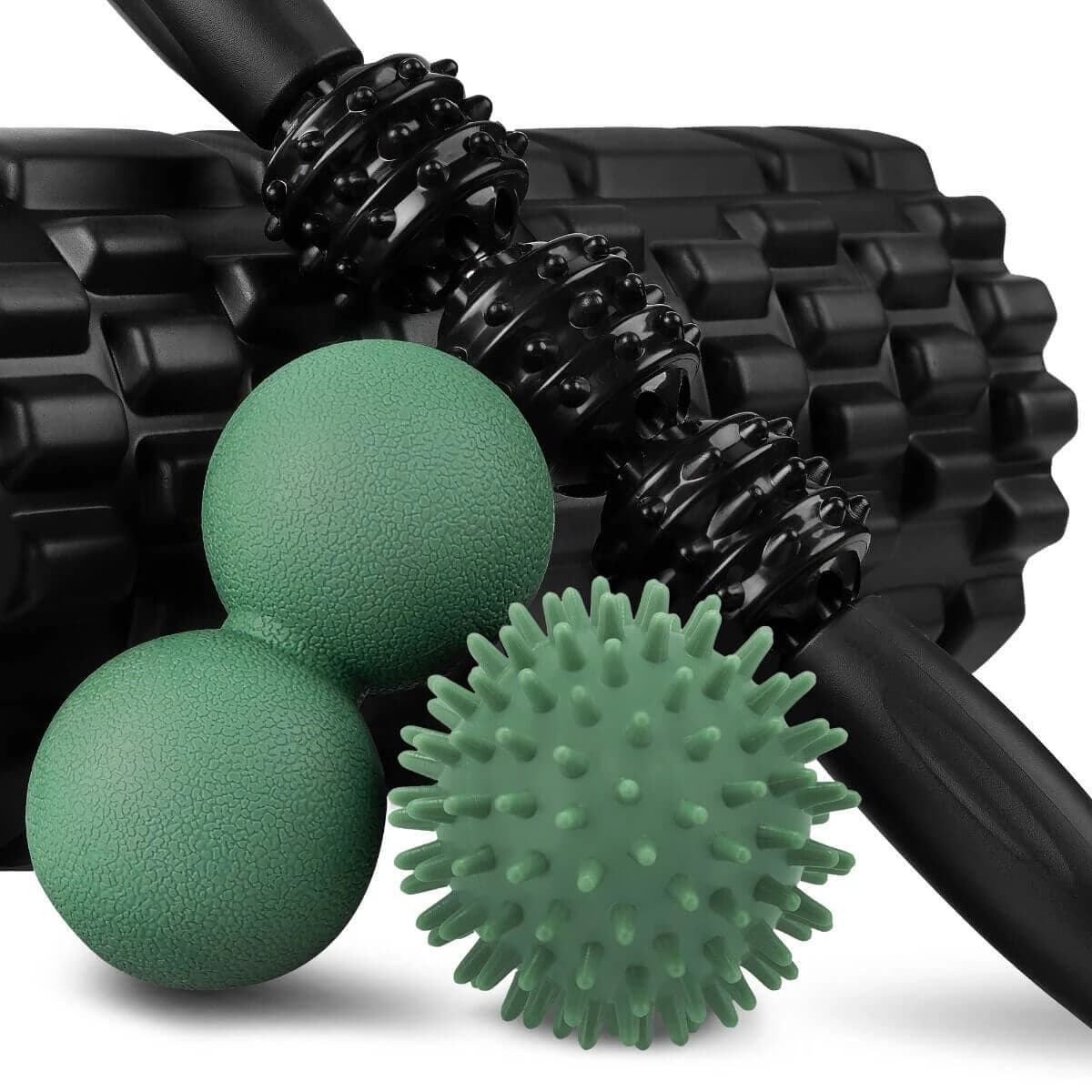Spokey Mixroll, rullo per massaggio con accessori, 1 pezzo view 2