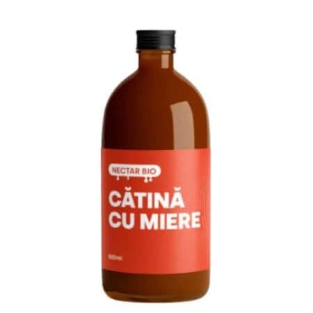 Succo concentrato biologico di Catina con miele, 500 ml, Catineata