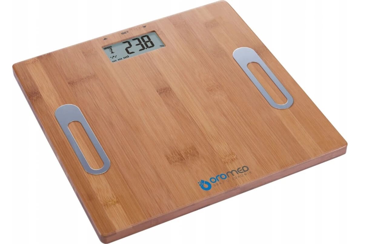 Bilancia analitica elettronica in bambù Oromed ORO SCALE BAMBOO
