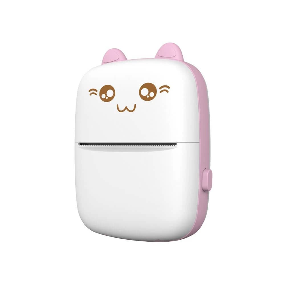 Mini stampante termica per gatti HURC9 - rosa