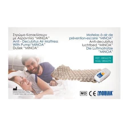 Materasso antidecubito con pompa elettrica, 806270,, Mobiak
