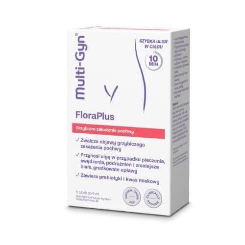 Multi-Gyn FloraPlus Gel vaginale, 5 tubi x 5 ml