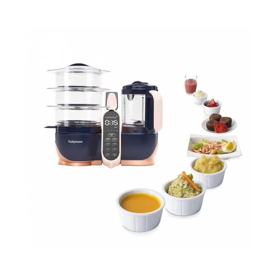 Robot multifunzionale 5 in 1 Nutribaby+ Grigio, BabyMoov view 2
