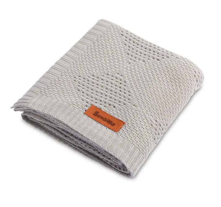 Coperta di bambù - Grigio 100X80