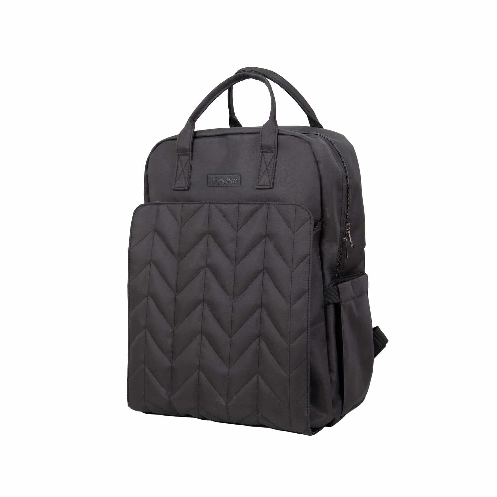 Zaino Capitoned 41x30 cm Nero Tineo view 2