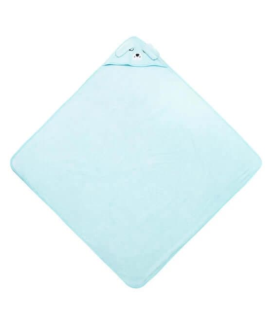 Asciugamano con cappuccio 100X100 Sm Dog Blue Sensillo