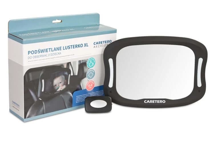 Specchio auto con luci a led Caretero