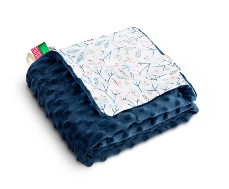 Coperta - Viburno blu navy 100X80