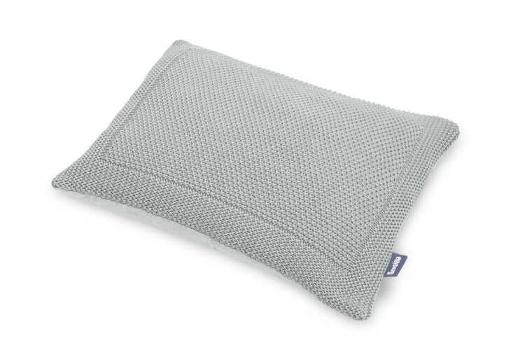 Set letto o passeggino in mussola grigio view 2