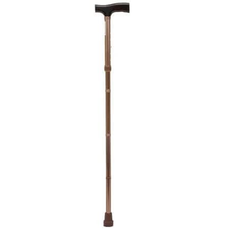 Bastone regolabile in alluminio, 1 pezzo, Mobiak