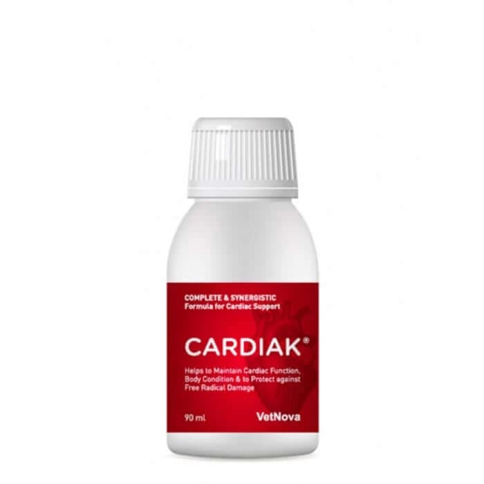 CARDIAK® vetNova, integratore alimentare per il supporto della funzione cardiaca in cani e gatti, 90 ml