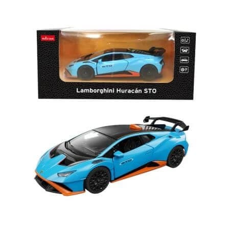 Auto in metallo, scala 1:32, Lamborghini Huracan STO, Rastar