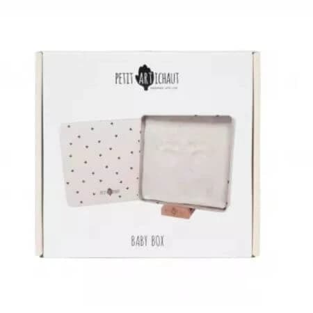 Scatola quadrata Pretty Hearts, kit di stampa per bambini Petit Artichaut