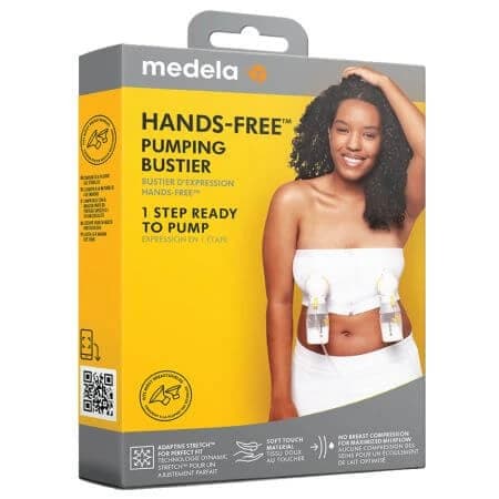 Reggiseno per allattamento a mani libere, taglia L, Medela