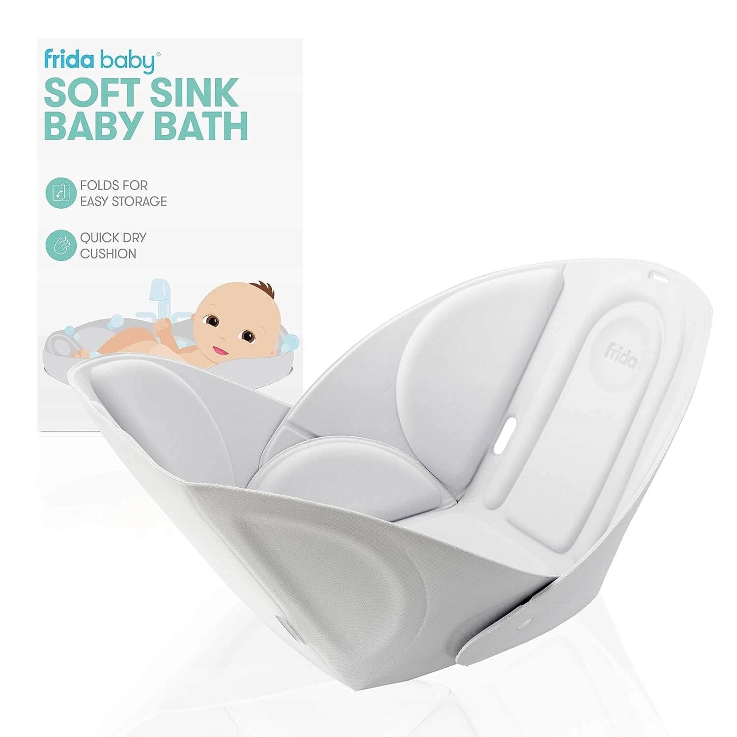 Frida Baby, vasca da bagno pieghevole per bambini