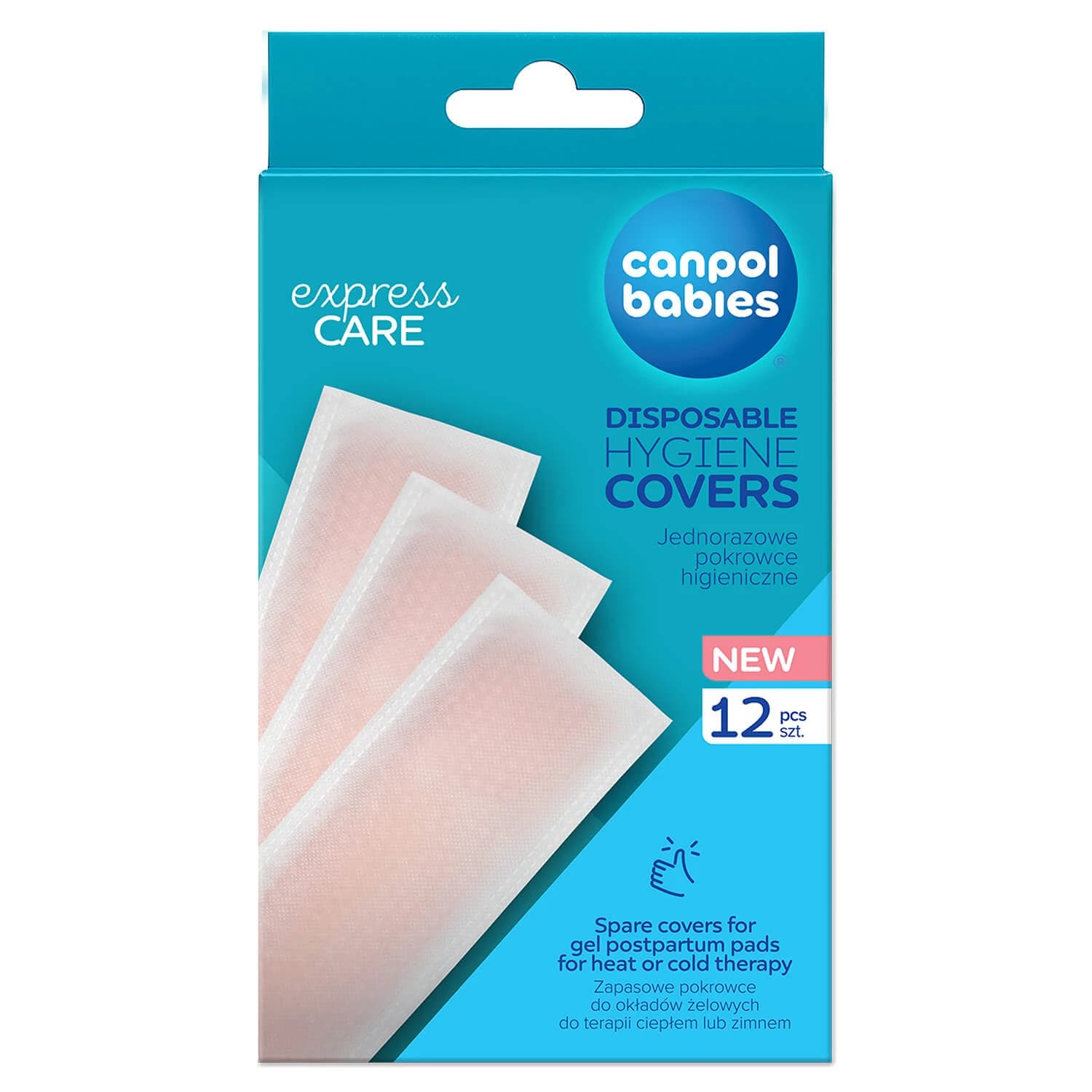 Canpol Babies, coperture igieniche per confezioni di gel, 12 pezzi