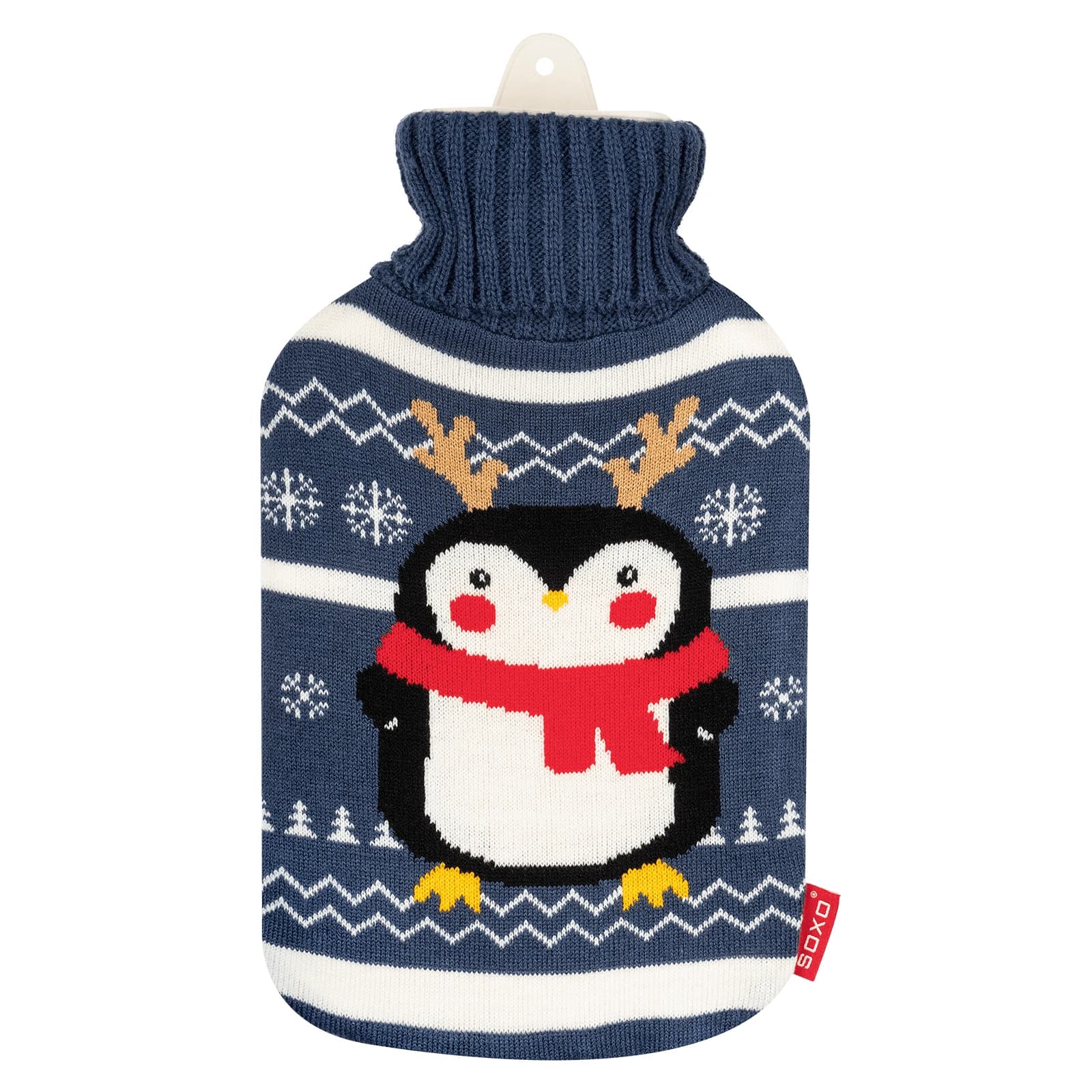 Soxo, scaldavivande con coperchio, bianco, pinguino, 1,8 l