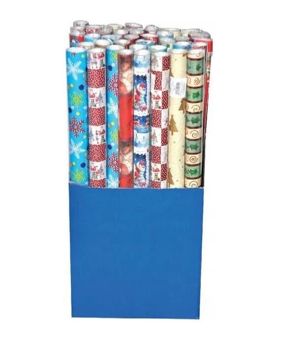 Carta da regalo natalizia 200cm x 70cm mix
