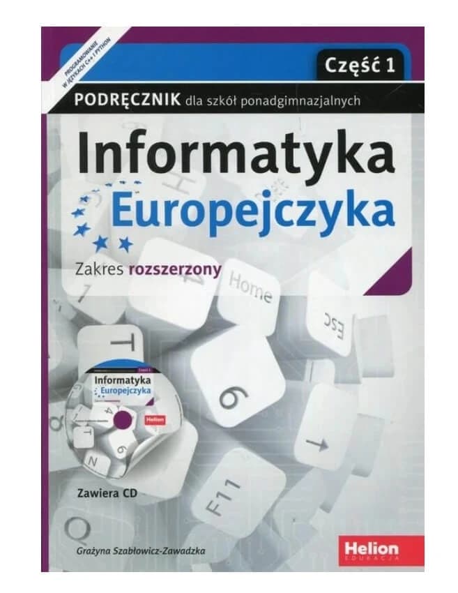 Informatyka Europejczyka. Parte 1. Manuale per le scuole secondarie superiori. Campo di applicazione esteso