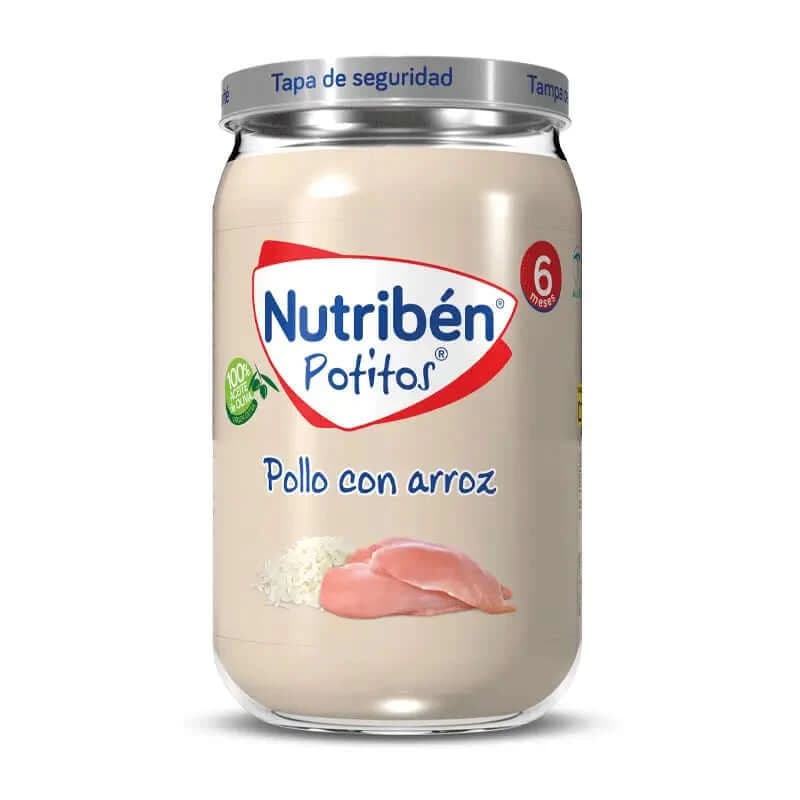 Nutriben Potito Pollo con riso, 235g